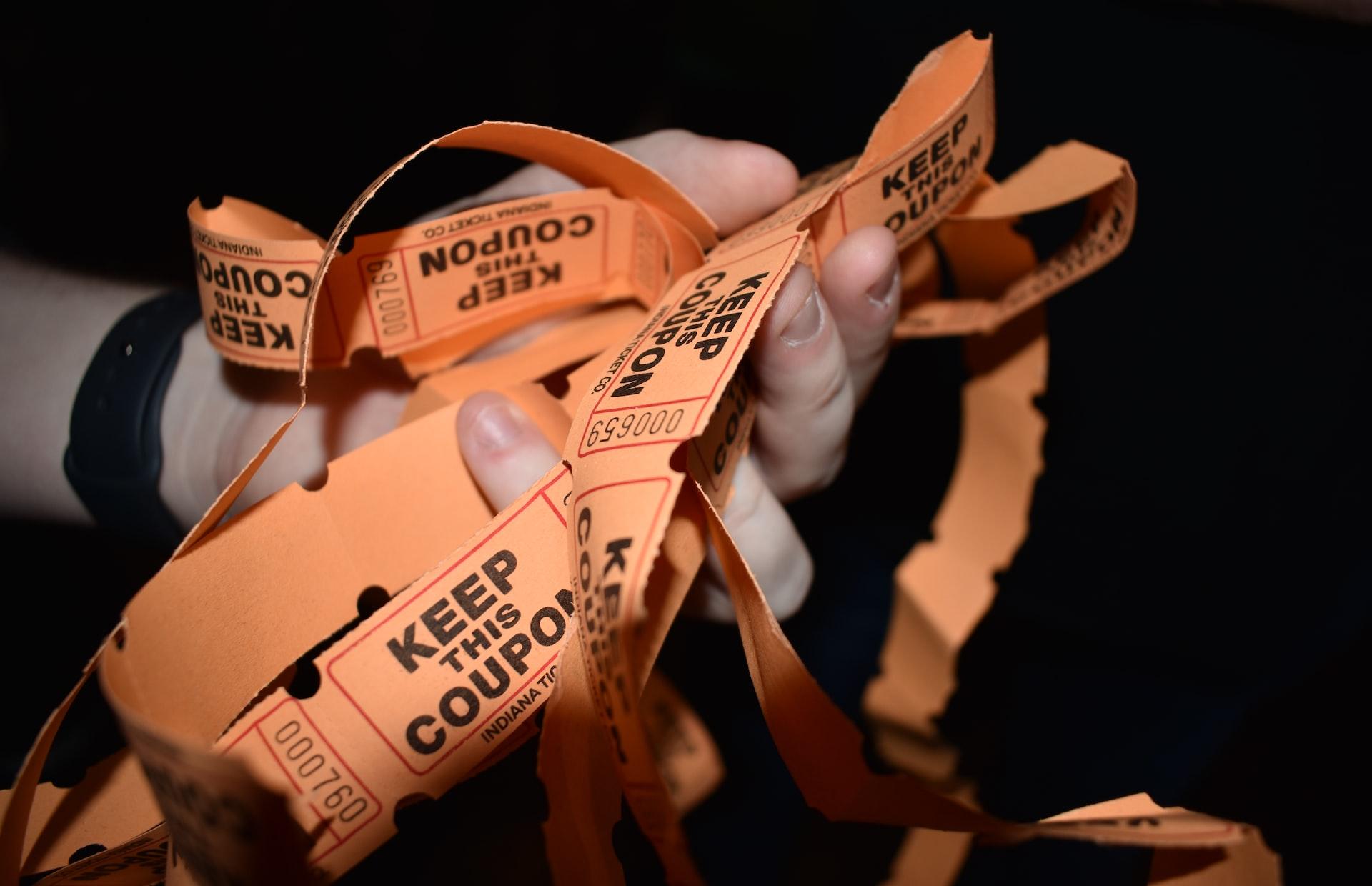 a group of brown bags with brown labels